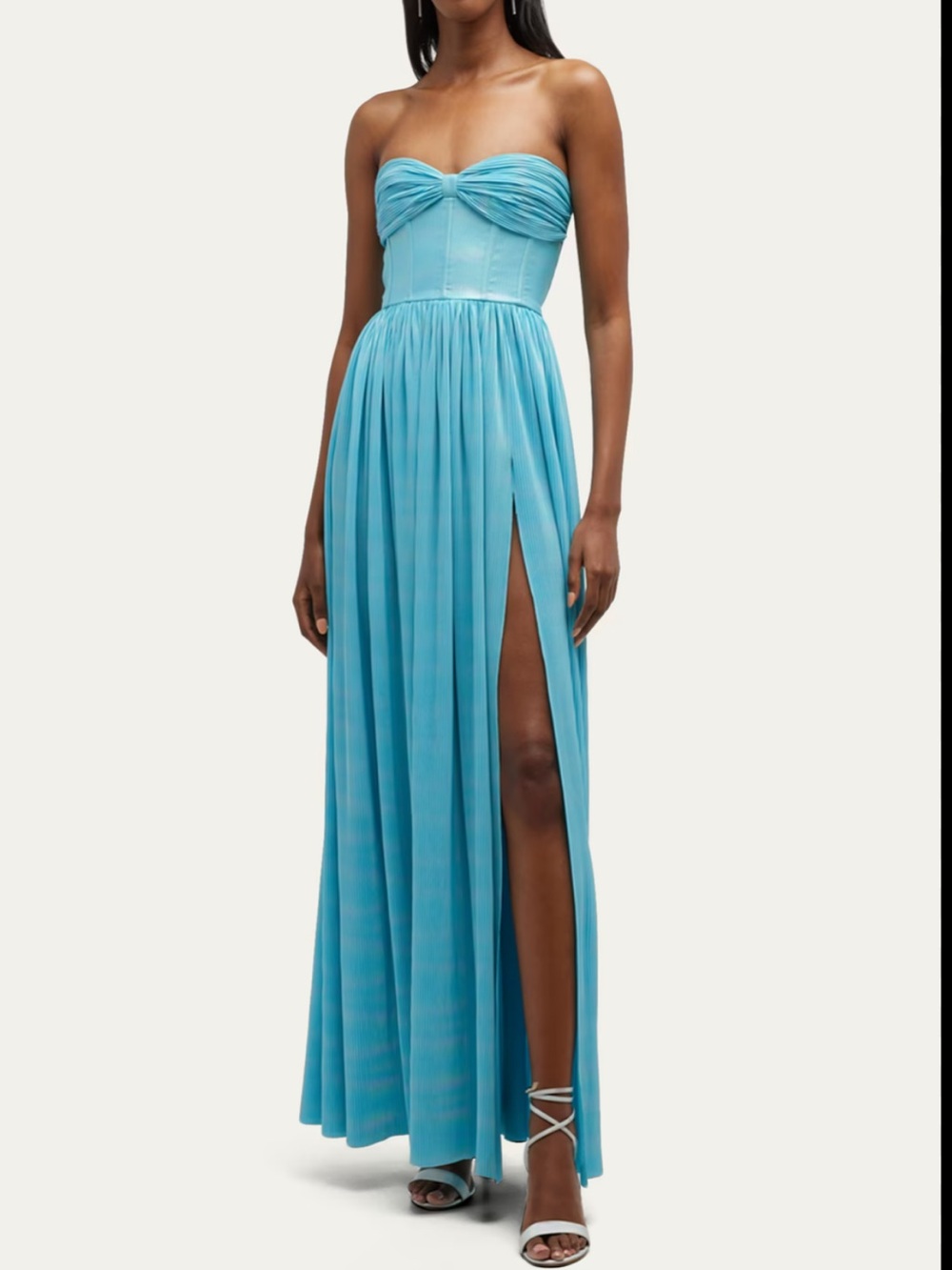 Bronx & Banco Florence Strapless Gown